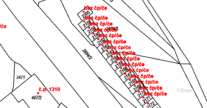 Nejdek 45770514 na parcele st. 2163 v KÚ Nejdek, Katastrální mapa