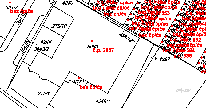 Objekt 80168515, Katastrální mapa