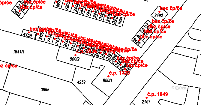 Dvůr Králové nad Labem 38994518 na parcele st. 2428 v KÚ Dvůr Králové nad Labem, Katastrální mapa