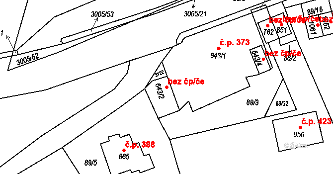 Rokytnice nad Jizerou 44293518 na parcele st. 643/2 v KÚ Dolní Rokytnice, Katastrální mapa