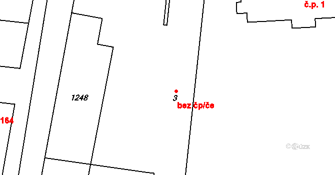 Řepín 47597518 na parcele st. 3 v KÚ Řepín, Katastrální mapa