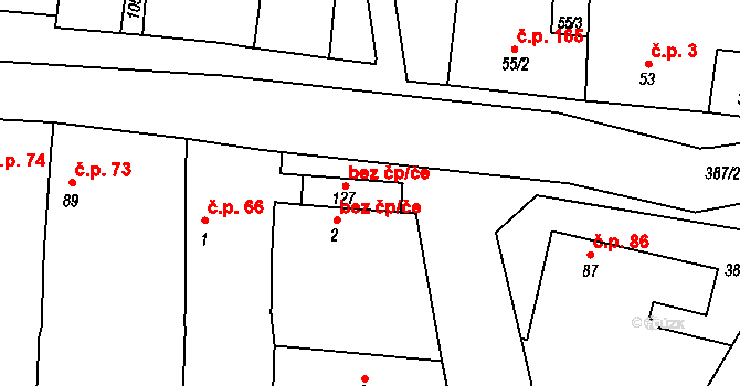 Bříza 47632518 na parcele st. 127 v KÚ Bříza, Katastrální mapa