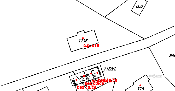 Dolní Rokytnice 510, Rokytnice nad Jizerou, Katastrální mapa