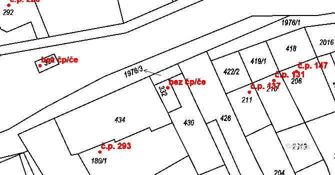 Zlín 41200519 na parcele st. 332 v KÚ Louky nad Dřevnicí, Katastrální mapa