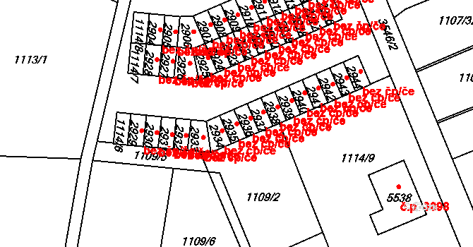 Dvůr Králové nad Labem 44917520 na parcele st. 2935 v KÚ Dvůr Králové nad Labem, Katastrální mapa