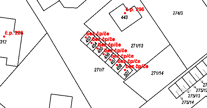 Jenišovice 49818520 na parcele st. 456 v KÚ Jenišovice u Jablonce nad Nisou, Katastrální mapa