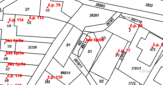 Objekt 119228521, Katastrální mapa