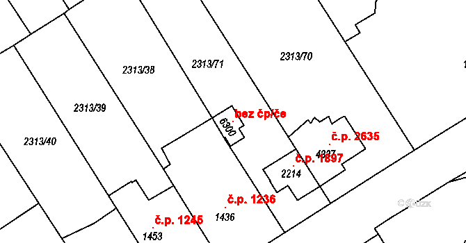 Dvůr Králové nad Labem 146934521 na parcele st. 6300 v KÚ Dvůr Králové nad Labem, Katastrální mapa
