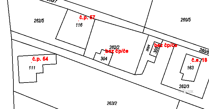 Teplýšovice 147084521 na parcele st. 304 v KÚ Teplýšovice, Katastrální mapa