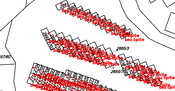 Duchcov 41954521 na parcele st. 2697 v KÚ Duchcov, Katastrální mapa