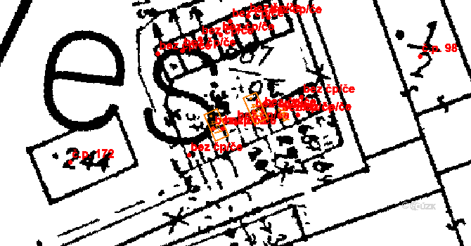 Dlouhá Ves 45179522 na parcele st. 291 v KÚ Dlouhá Ves u Sušice, Katastrální mapa