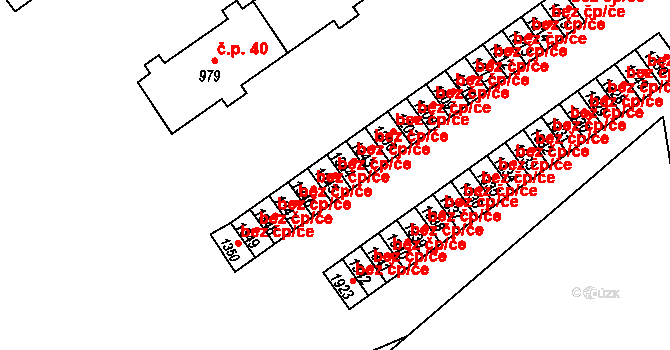 Broumov 47847522 na parcele st. 1345 v KÚ Broumov, Katastrální mapa
