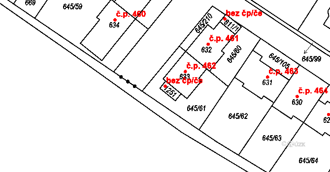 Líbeznice 82081522 na parcele st. 1251 v KÚ Líbeznice, Katastrální mapa