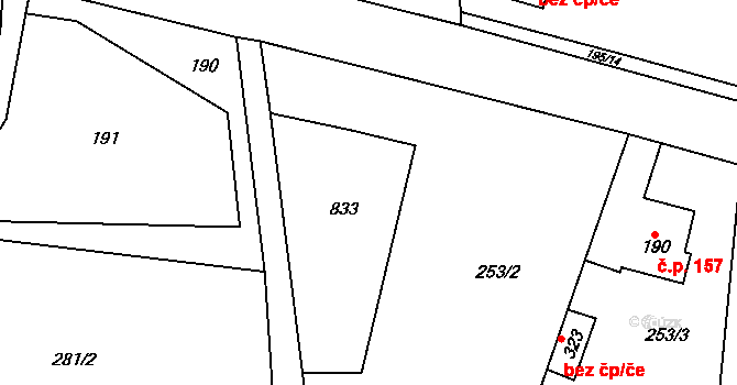 Fryšava pod Žákovou horou 17 na parcele st. 176 v KÚ Fryšava pod Žákovou horou, Katastrální mapa