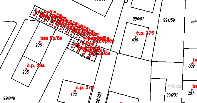 Jevišovice 43643523 na parcele st. 210/4 v KÚ Jevišovice, Katastrální mapa