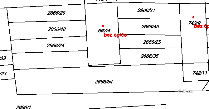Objekt 49348523, Katastrální mapa