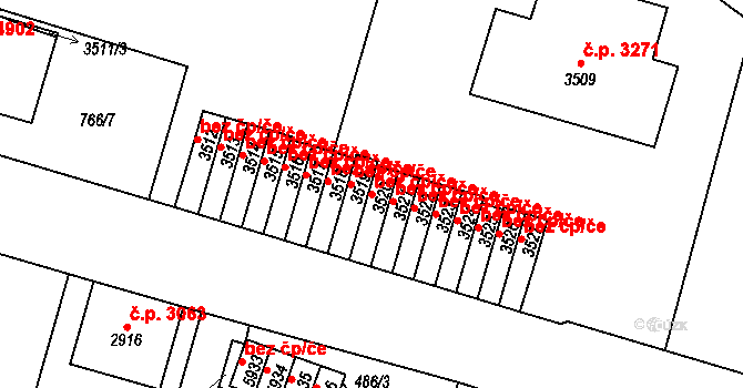 Jablonec nad Nisou 178, Katastrální mapa