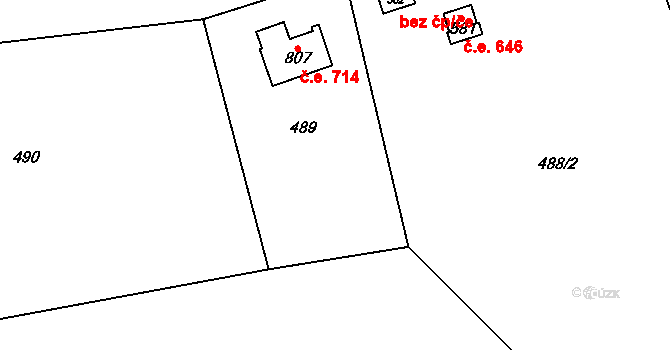 Solopisky 529, Třebotov, Katastrální mapa
