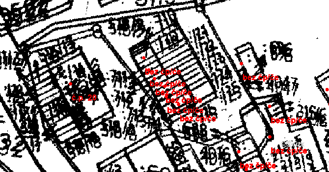 Janov 50029525 na parcele st. 713 v KÚ Janov u Litomyšle, Katastrální mapa