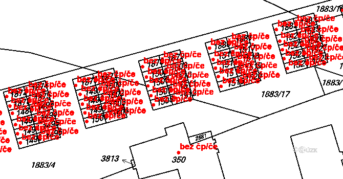 Ústí nad Orlicí 39413527 na parcele st. 1511 v KÚ Ústí nad Orlicí, Katastrální mapa
