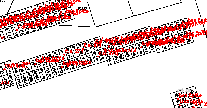 Litvínov 43694527 na parcele st. 619/50 v KÚ Hamr u Litvínova, Katastrální mapa