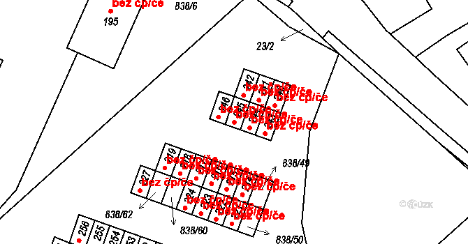 Rychnov nad Kněžnou 44261527 na parcele st. 245 v KÚ Dlouhá Ves u Rychnova nad Kněžnou, Katastrální mapa