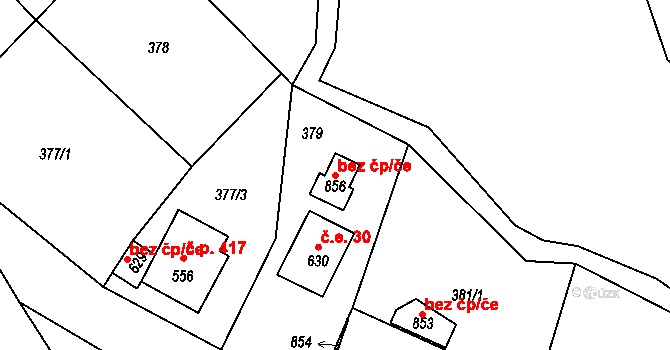 Bečov nad Teplou 101159528 na parcele st. 856 v KÚ Bečov nad Teplou, Katastrální mapa