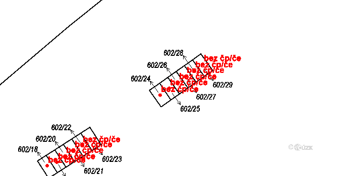 Lipno nad Vltavou 38417529 na parcele st. 602/25 v KÚ Lipno nad Vltavou, Katastrální mapa