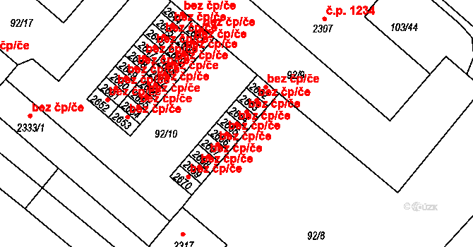 Neratovice 39366529 na parcele st. 2665 v KÚ Neratovice, Katastrální mapa