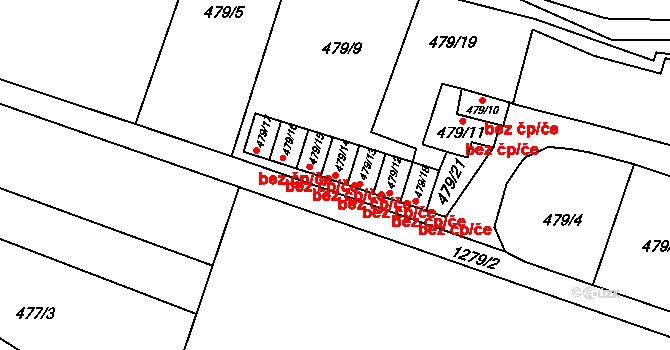 Citonice 43838529 na parcele st. 479/14 v KÚ Citonice, Katastrální mapa