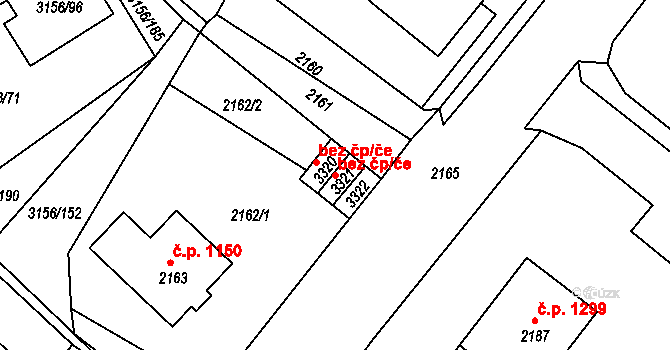Duchcov 45082529 na parcele st. 3321 v KÚ Duchcov, Katastrální mapa