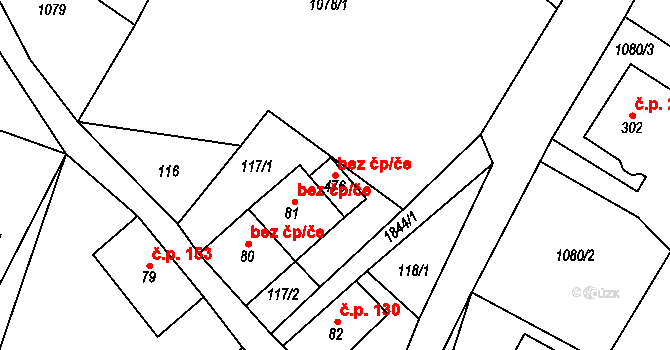 Bozkov 41925530 na parcele st. 476 v KÚ Bozkov, Katastrální mapa