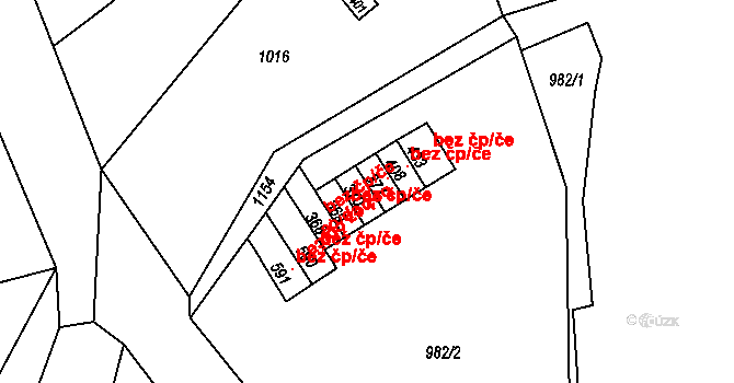 Broumov 46421530 na parcele st. 370 v KÚ Velká Ves u Broumova, Katastrální mapa