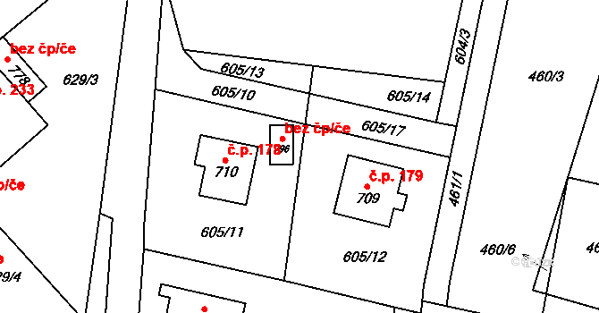 Svor 45955531 na parcele st. 796 v KÚ Svor, Katastrální mapa