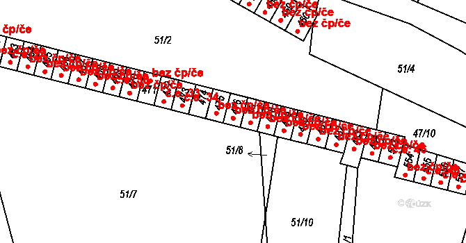 Dobroměřice 47983531 na parcele st. 476 v KÚ Dobroměřice, Katastrální mapa