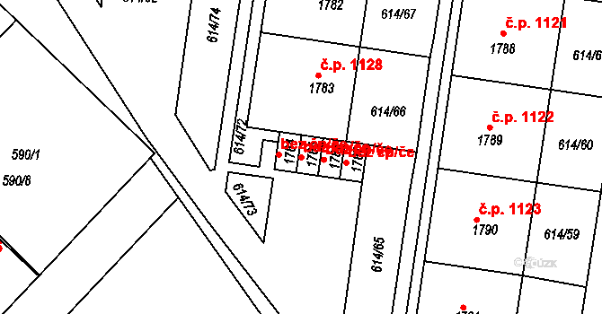 Neratovice 49522531 na parcele st. 1785 v KÚ Neratovice, Katastrální mapa