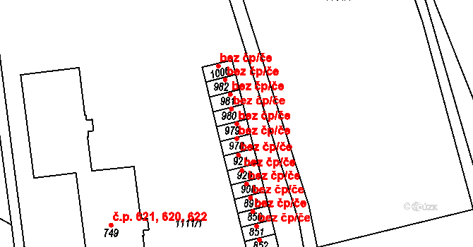 Kopidlno 89441532 na parcele st. 979 v KÚ Kopidlno, Katastrální mapa