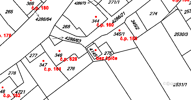 Frenštát pod Radhoštěm 42658535 na parcele st. 4145 v KÚ Frenštát pod Radhoštěm, Katastrální mapa