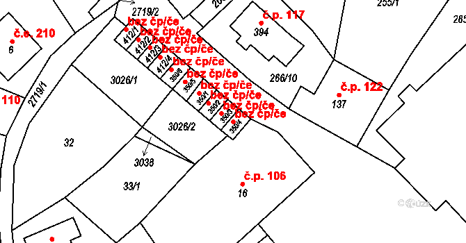 Hora Svaté Kateřiny 43671535 na parcele st. 350/4 v KÚ Hora Svaté Kateřiny, Katastrální mapa