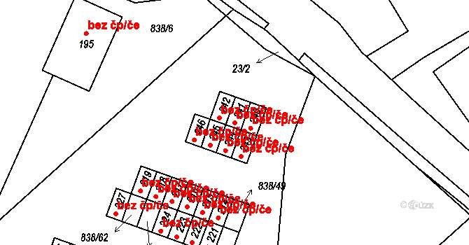 Rychnov nad Kněžnou 44261535 na parcele st. 241 v KÚ Dlouhá Ves u Rychnova nad Kněžnou, Katastrální mapa