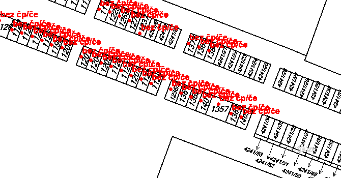 Jevíčko 49124536 na parcele st. 1236/2 v KÚ Jevíčko-předměstí, Katastrální mapa