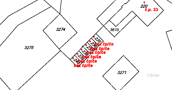 Orlické Záhoří 38475537 na parcele st. 237 v KÚ Kunštát u Orlického Záhoří, Katastrální mapa