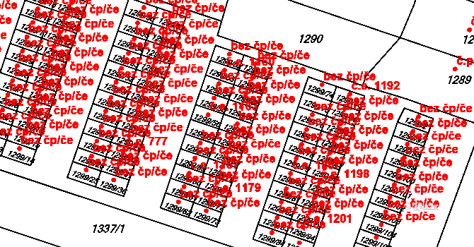 Česká Lípa 48774537 na parcele st. 1299/67 v KÚ Česká Lípa, Katastrální mapa