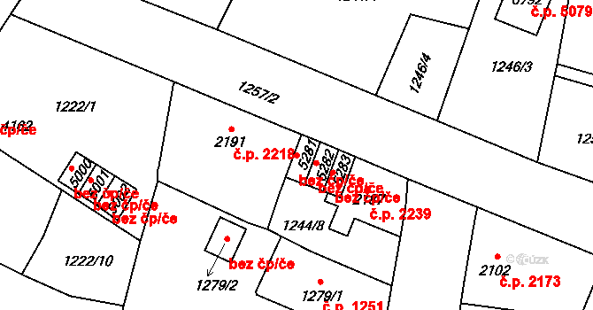 Jablonec nad Nisou 48875538 na parcele st. 5281 v KÚ Jablonec nad Nisou, Katastrální mapa