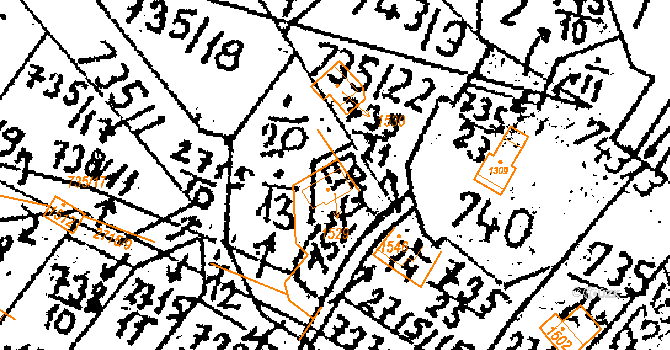 Kamenický Šenov 170 na parcele st. 1529 v KÚ Kamenický Šenov, Katastrální mapa
