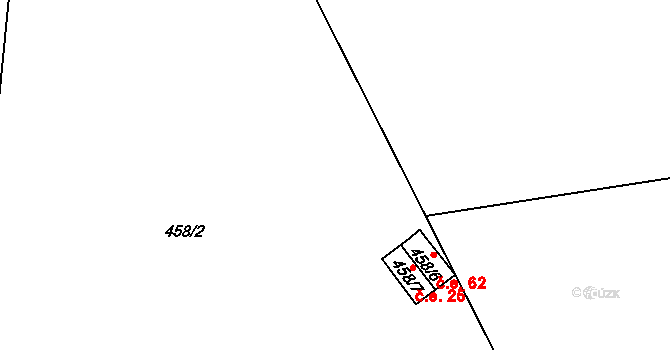 Senohraby 26, Katastrální mapa