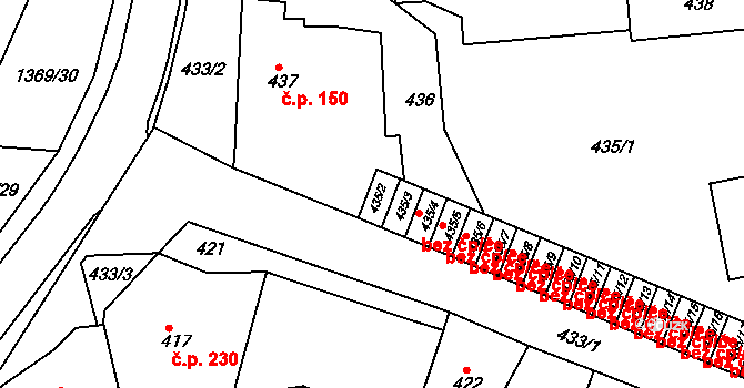 Česká Skalice 40063542 na parcele st. 435/2 v KÚ Česká Skalice, Katastrální mapa