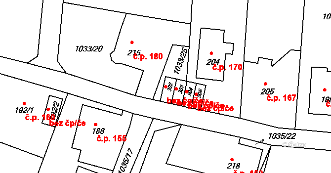 Liberec 47316543 na parcele st. 302 v KÚ Krásná Studánka, Katastrální mapa