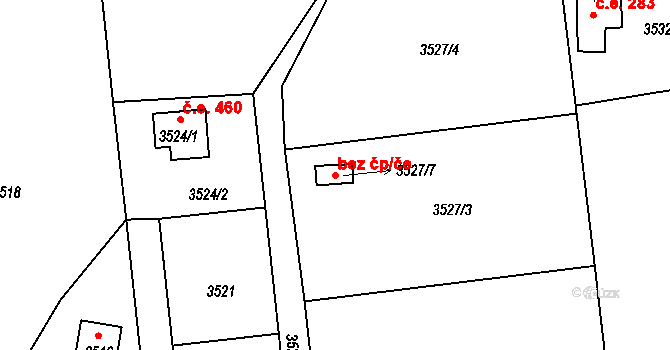 Frýdlant nad Ostravicí 40311546 na parcele st. 3527/7 v KÚ Frýdlant nad Ostravicí, Katastrální mapa