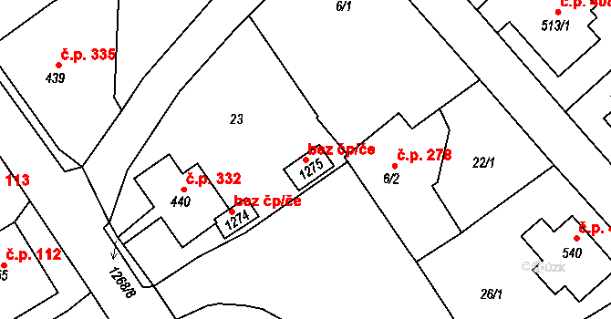 Hejnice 43560547 na parcele st. 1275 v KÚ Hejnice, Katastrální mapa